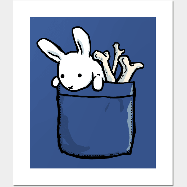 Rabbit Wall Art by CrumblinCookie